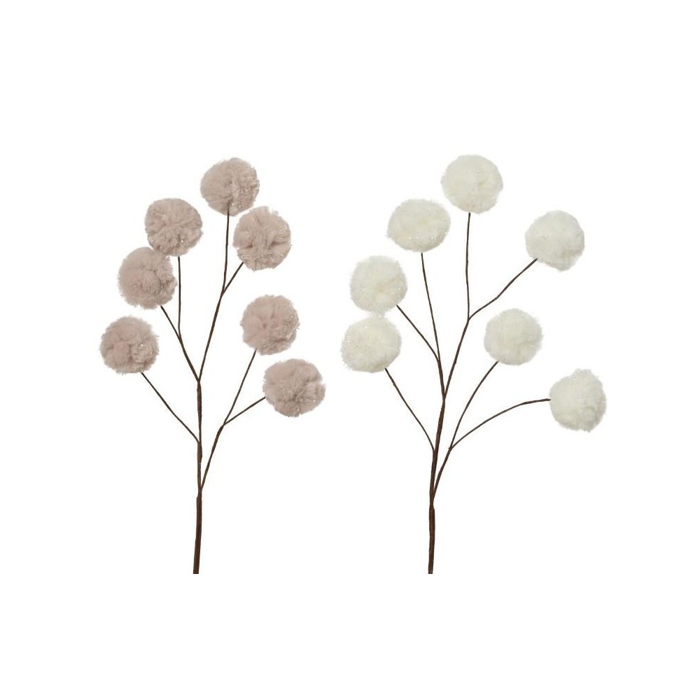 POMPON PELLICCIA 2 COLORI H.69